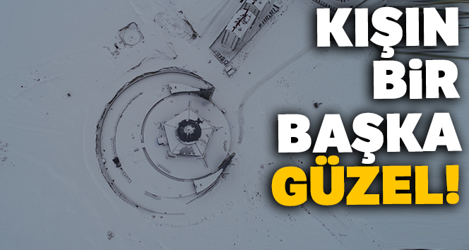 Sivas Ay Yıldız Camisi kışın bir başka güzel