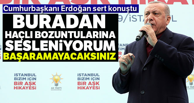 Cumhurbaşkanı Erdoğan: 'Biz bu dünyada yeniden bir haçlı-hilal mücadelesi istemiyoruz'