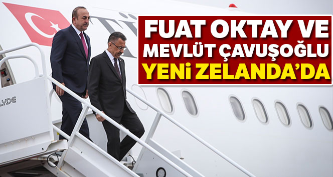 Cumhurbaşkanı Yardımcısı Oktay ve Bakan Çavuşoğlu, Yeni Zelanda’da