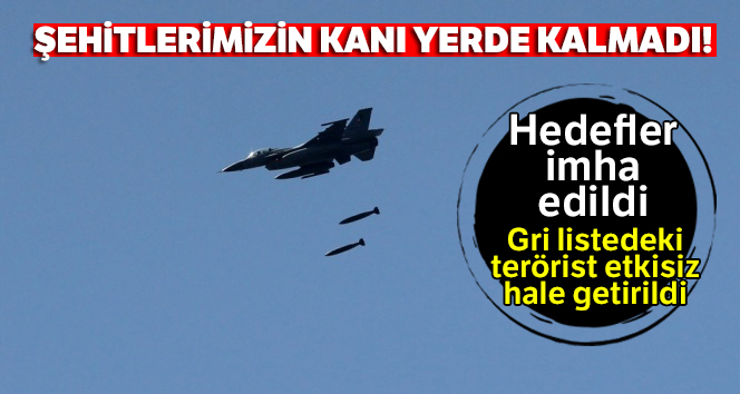 İçişleri Bakanlığı açıkladı: Gri listedeki terörist etkisiz hale getirildi