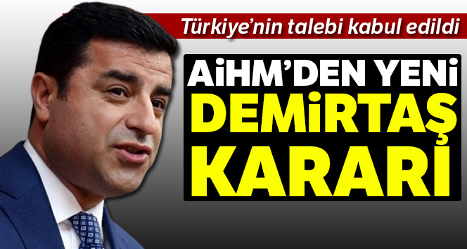 Selahattin Demirtaş’ın duruşması Strazburg’ta yapılacak