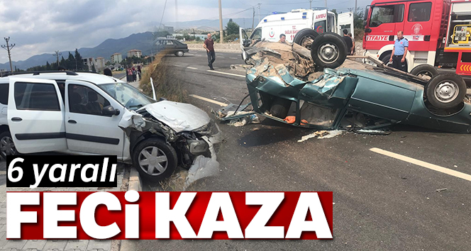 Balıkesir Sındırgı karayolunda kaza: 6 yaralı