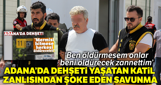3 komşusunu kendisini öldüreceklerini zannettiği için katletmiş