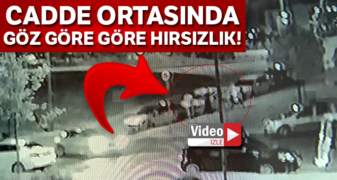 Beylikdüzü’nde hırsızlık şebekesinin araç hırsızlığı kamerada