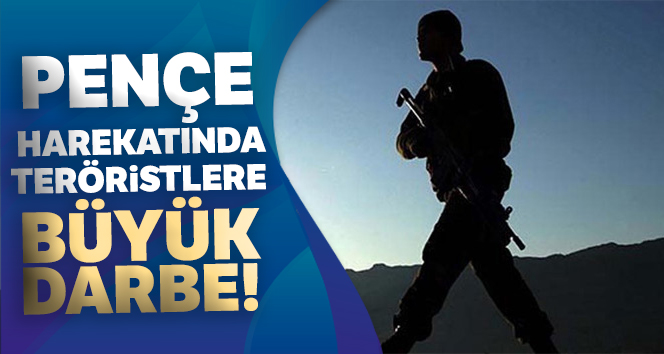 Pençe Harekatında 5 PKK’lı terörist daha etkisiz hale getirildi