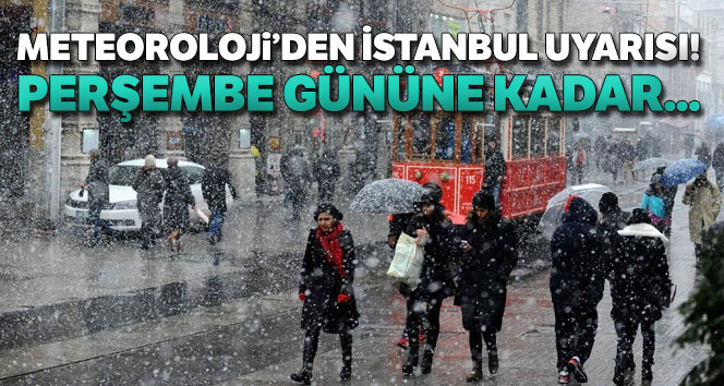 İstanbul’da yeni haftada hava yağışlı