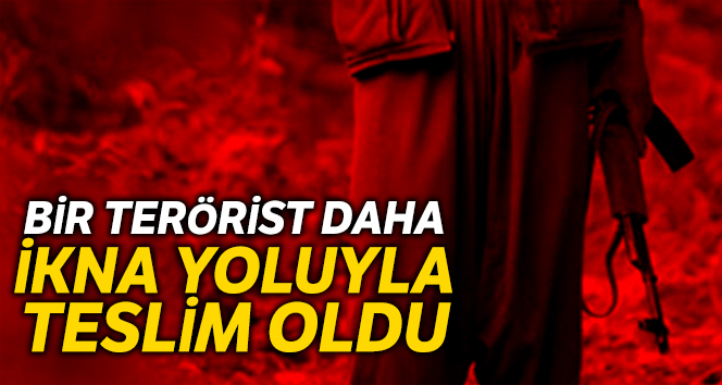 Bahoz Erdal kod adlı Fehman Hüseyin’in korumalığını yapan terörist teslim oldu