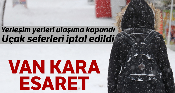 Van’da kar esareti