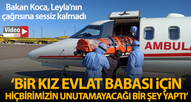Bakan Koca'dan İsveç'teki Türk hasta için açıklama