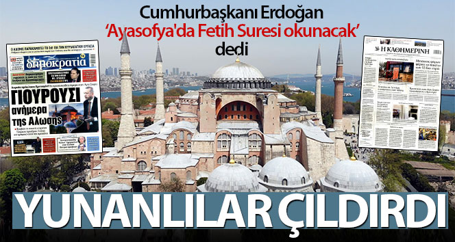 Ayasofya’da Fetih programı Yunanları rahatsız etti