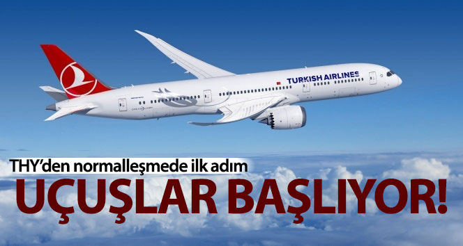 Türk Hava Yolları’ndan normalleşme için yeni uçuş planlaması