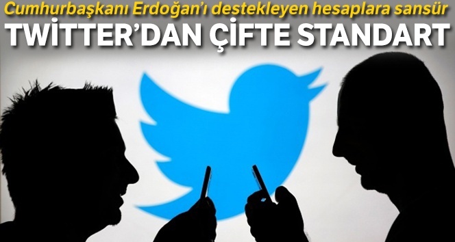 Erdoğan’ı destekleyen hesaplara sansür