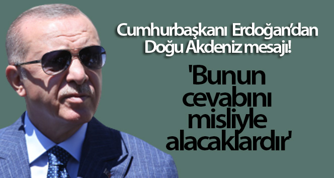 Cumhurbaşkanı Erdoğan: 'Bunun cevabını misliyle alacaklardır'