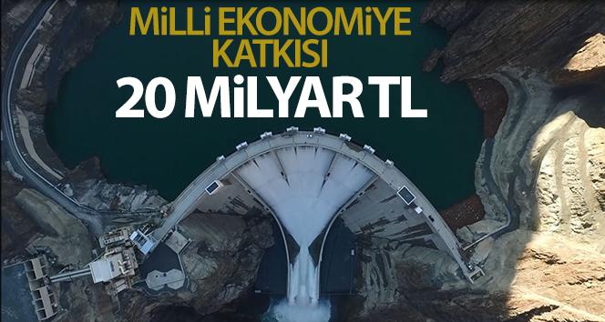 Artvin’deki barajlardan milli ekonomiye 20 milyar TL katkı