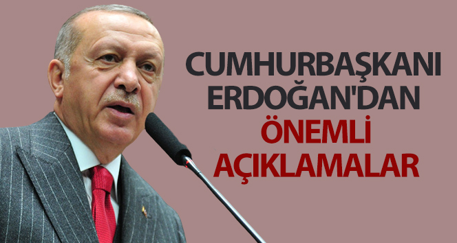 Cumhurbaşkanı Erdoğan Kabine Toplantısı sonrası açıklamalarda bulundu