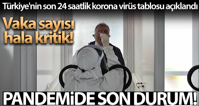 Son 24 saatte korona virüsten 237 kişi hayatını kaybetti