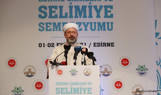 "Camilerimizin, ihtiyaca göre imar edilmesine önem veriyoruz"