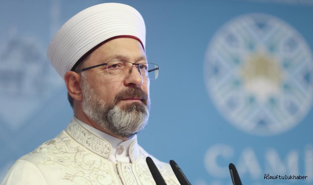 ERBAŞ;"Camilerimizi her yönüyle yeniden ele almak zorundayız"