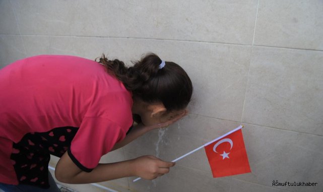 TDV'den Su Kuyusu ve Vakıf Çeşmesi” projesi