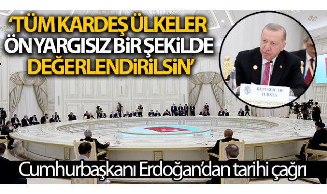 Cumhurbaşkanı Recep Tayyip Erdoğan: 'Mülteci krizinin önlenmesi için Afgan ekonomisinin ayağa kaldırılması gerekiyor'