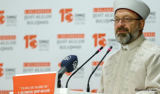 ERBAŞ;“Şehit olmayı şeref sayan neslin mensuplarıyız”