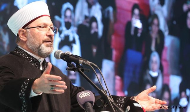 Erbaş Gençlere Seslendi. Çok Çalışarak Şükrümüzü Göstereceğiz