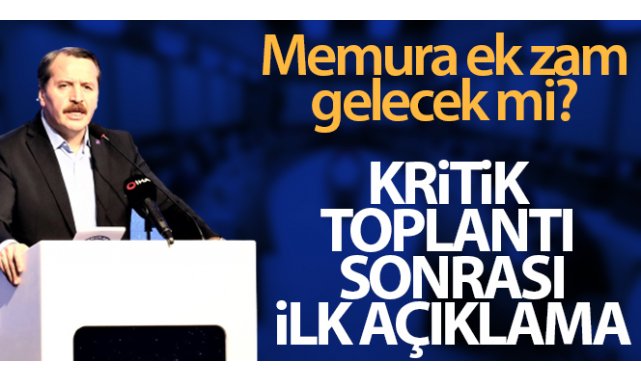 Memur-Sen Başkanı Yalçın: 'Cumhurbaşkanımıza, kamu görevlilerine ek zam beklentimizi aktardık'