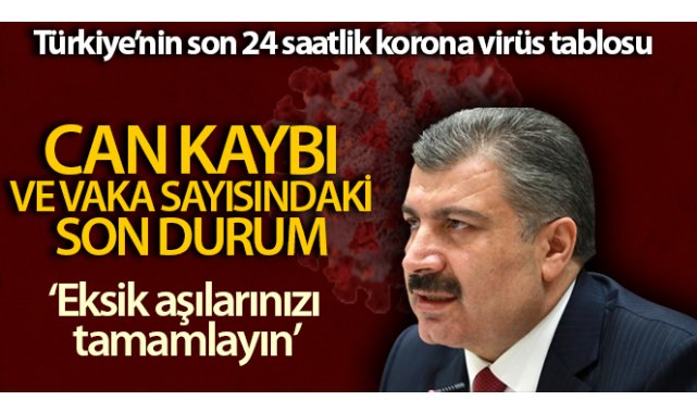 Son 24 saatte korona virüsten 171 kişi hayatını kaybetti