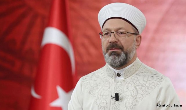 Başkan Erbaş’tan Miraç Gecesi mesajı