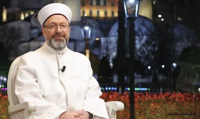 Erbaş, bu akşam saat 21.00’de A Haber’in canlı yayın konuğu