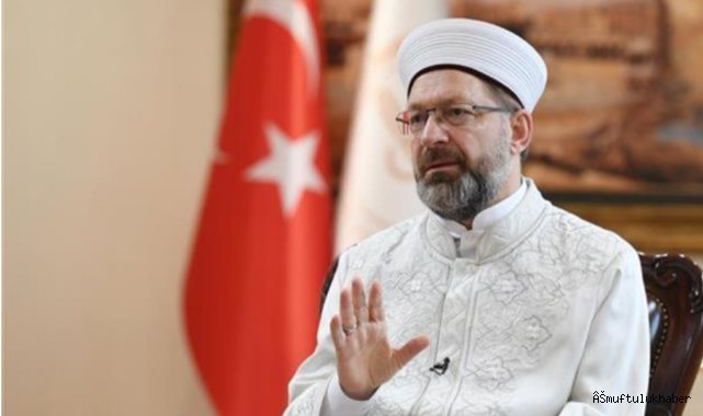Diyanet İşleri Başkanı Erbaş'tan İsrail'e sert tepki 