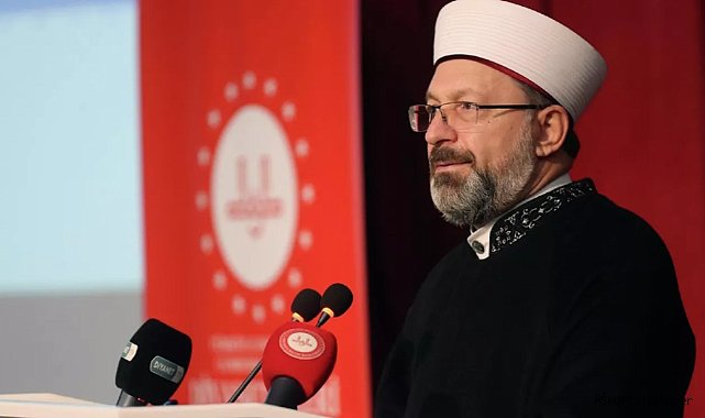 Diyanet İşleri Başkanı Erbaş'tan taziye mesajı