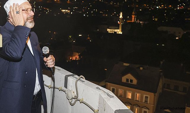 ERBAŞ 500 Yıllık Geleneğe Göre Ezan Okudu