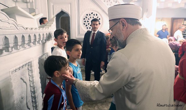 ERBAŞ;“Çocuklar olmasa camiler garip kalır”