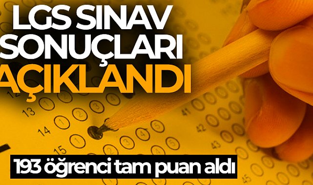 LGS sonuçları açıklandı!| 2022 LGS SONUÇLARI SORGULAMA EKRANI SON DAKİKA...