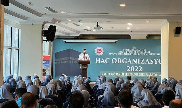 Mekke'de kafile görevlilerine bilgilendirme toplantısı 