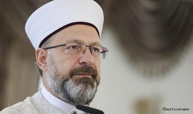 Başkan Erbaş’tan Geçmiş Olsun Mesajı