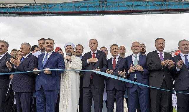 Ankara’da Etlik Şehir Hastanesi dualarla açıldı