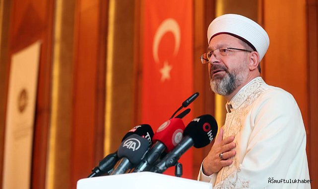 ERBAŞ;“Müftülük makamı önderlik ve rehberlik makamıdır”