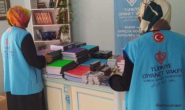TDV'den kırtasiye desteği