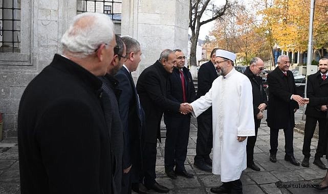 Diyanet İşleri Başkanı Erbaş, Şumnu’da