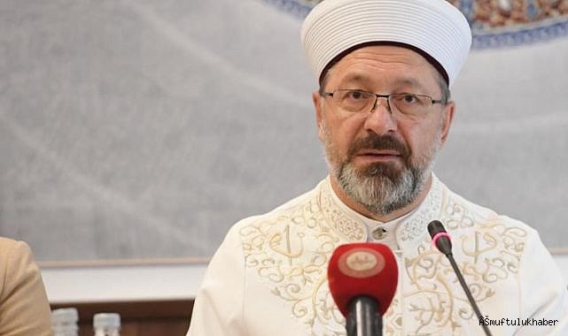 Erbaş;Sapkın düşünce ve inanışları aramıza sokmayalım”