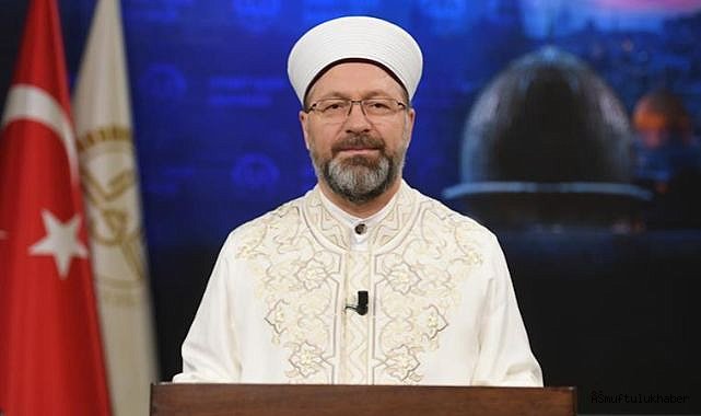 Erbaş’tan Filistin halkına başsağlığı mesajı