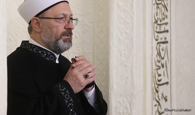 Başkan Erbaş'tan Dünyaya Çağrı