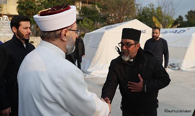 ERBAŞ;Rum-Ortodoks Kilisesini ziyaret etti