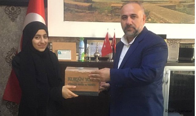 Üç ayda hafız oldu