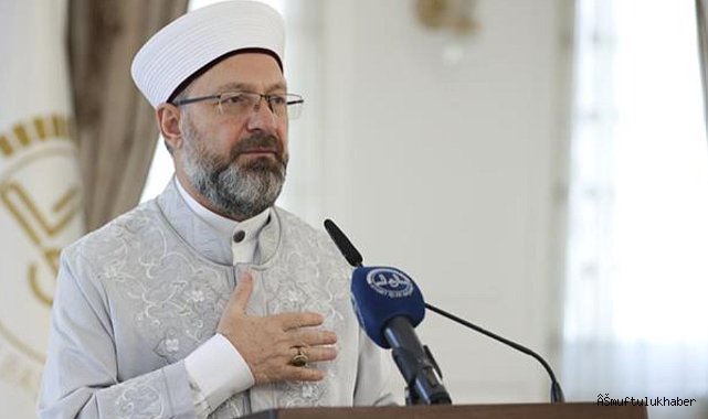 Erbaş'tan selden etkilenen vatandaşlara geçmiş olsun mesajı
