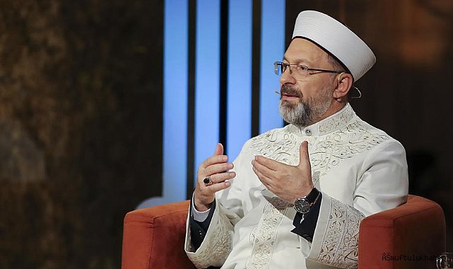 Erbaş, "Oruç, Bir Otokontrol Mekanizmasıdır"