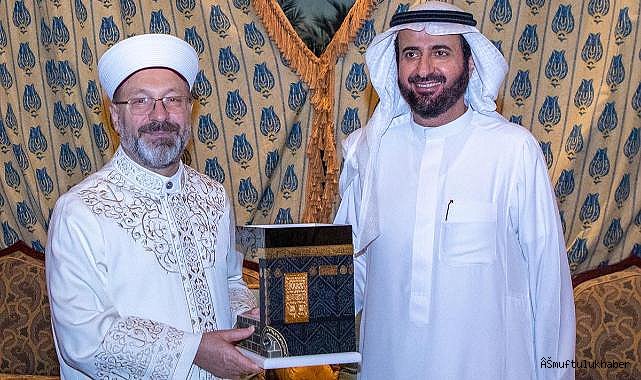 ERBAŞ;Suudi Bakan Tevfik er-Rabia ile bir araya geldi.