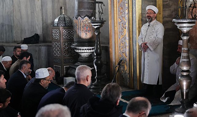 ERBAŞ;“Gençlerimizle, çocuklarımızla kalbimiz camilere bağlı olsun”